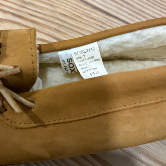 Sox Tab Women Moccasin Size 7 Slippers - Picture 2 of 8
